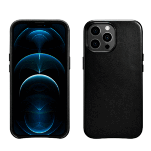 CAPA LEATHER CASE IPHONE 13 PRO MAX PRETO (BLACK) - Image 4