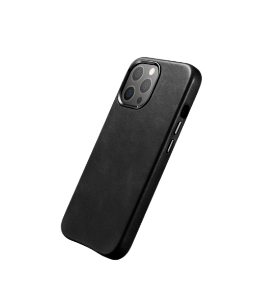 CAPA LEATHER CASE IPHONE 13 PRO MAX PRETO (BLACK) CAPA LEATHER CASE IPHONE 13 PRO MAX 4