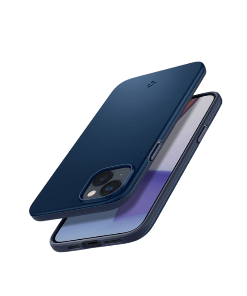 CAPA SPIGEN THIN FIT IPHONE 14 PLUS 6.7' AZUL (BLUE) CAPA SPIGEN THIN FIT IPHONE 14 PLUS 4