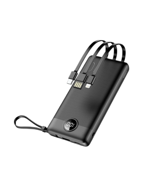 Início POWERBANK VEGER 10000MAH USB TYPE C LIGHTNING C10 PRETO