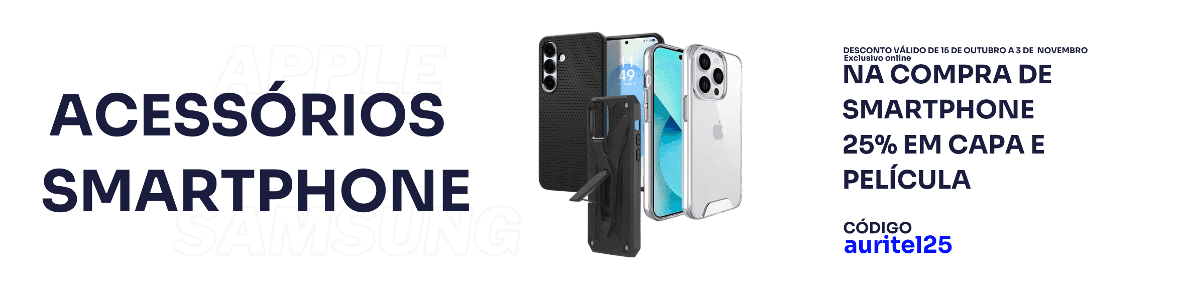 Início acessóriossmartphone