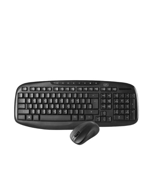 TECLADO + RATO 1LIFE PRETO